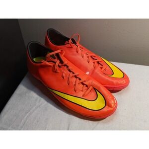 Nike Mens‎ Mercurial Victory 651635-690 Pink Indoor Soccer Cleats Shoes 10.5